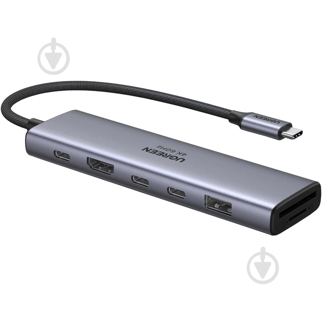 Док-станція UGREEN CM511 dark grey (45521) - фото 2 Док-станція UGREEN CM511 dark grey (45521) - фото 2