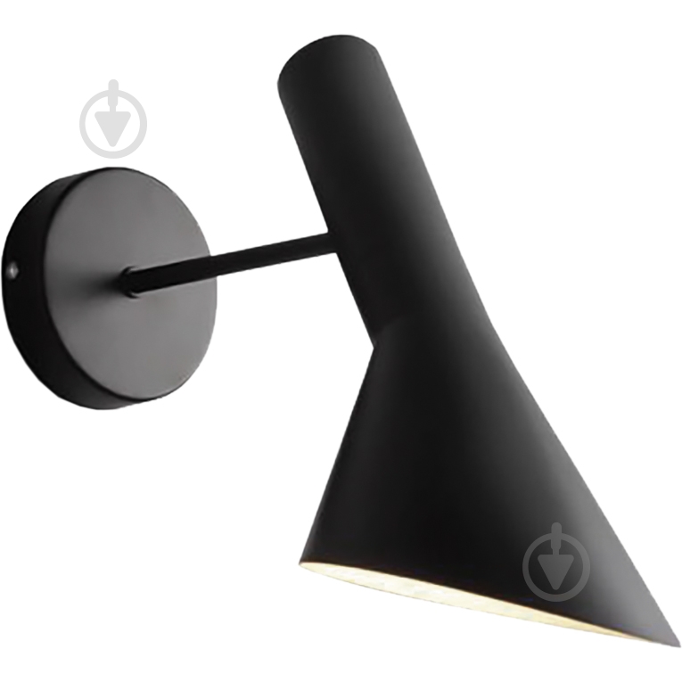 Бра Hopfen 1x40 Вт E27 черный DE 1 LOFT - фото 1