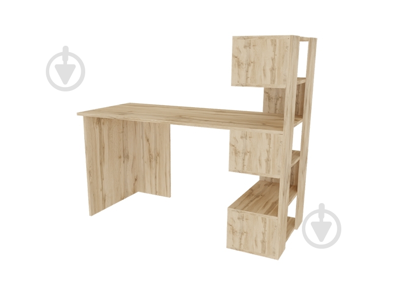 Стол компьютерный DC Robert правый дуб тахо - фото 1