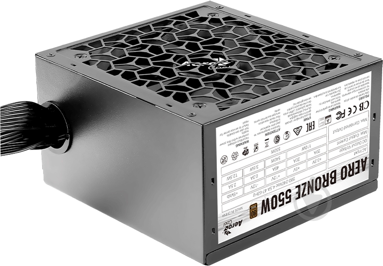 Блок живлення AeroCool AERO BRONZE 550W 550 Вт - фото 2