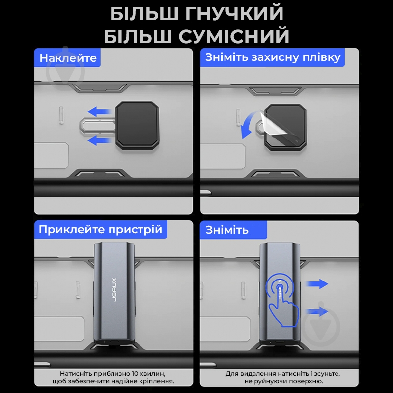 Накладки для геймпада JSAUX для ModCase black - фото 3