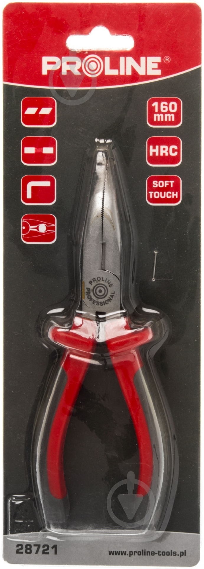 Тонкогубцы изогнутые Proline 28721 - фото 2