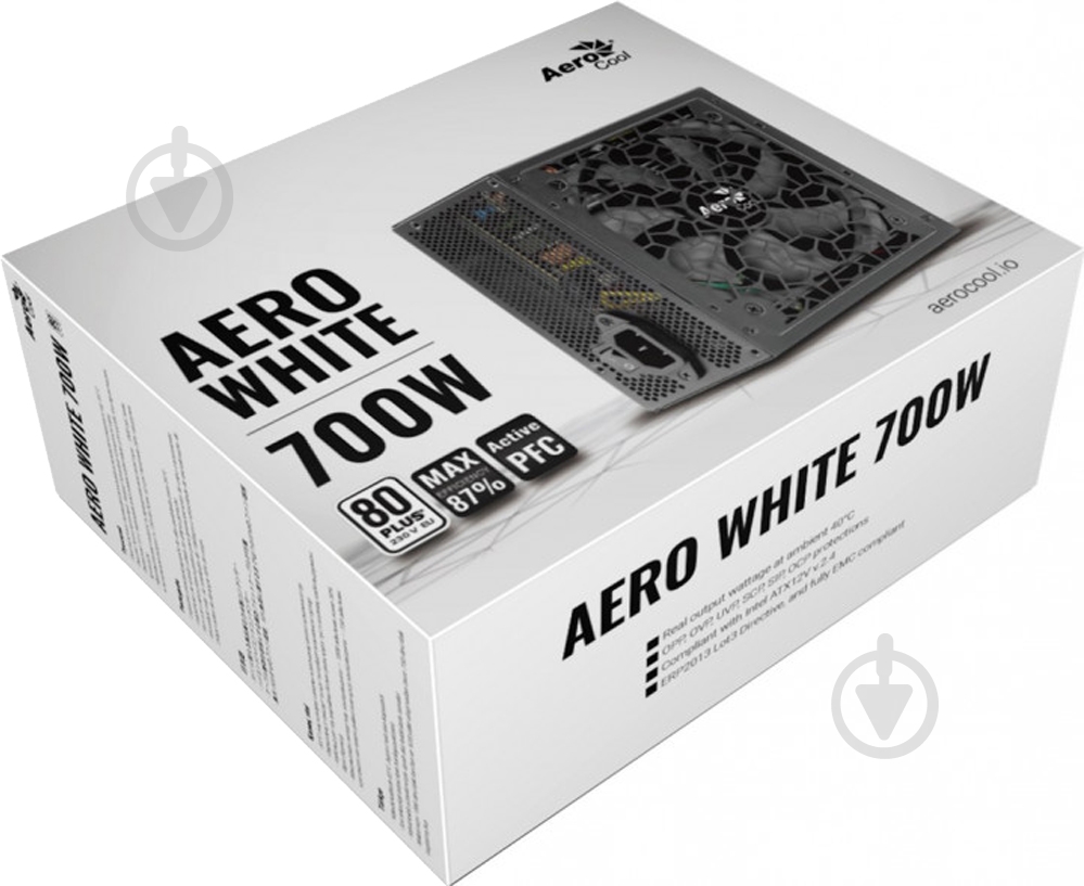 Блок питания AeroCool AERO WHITE 700W 700 Вт - фото 9