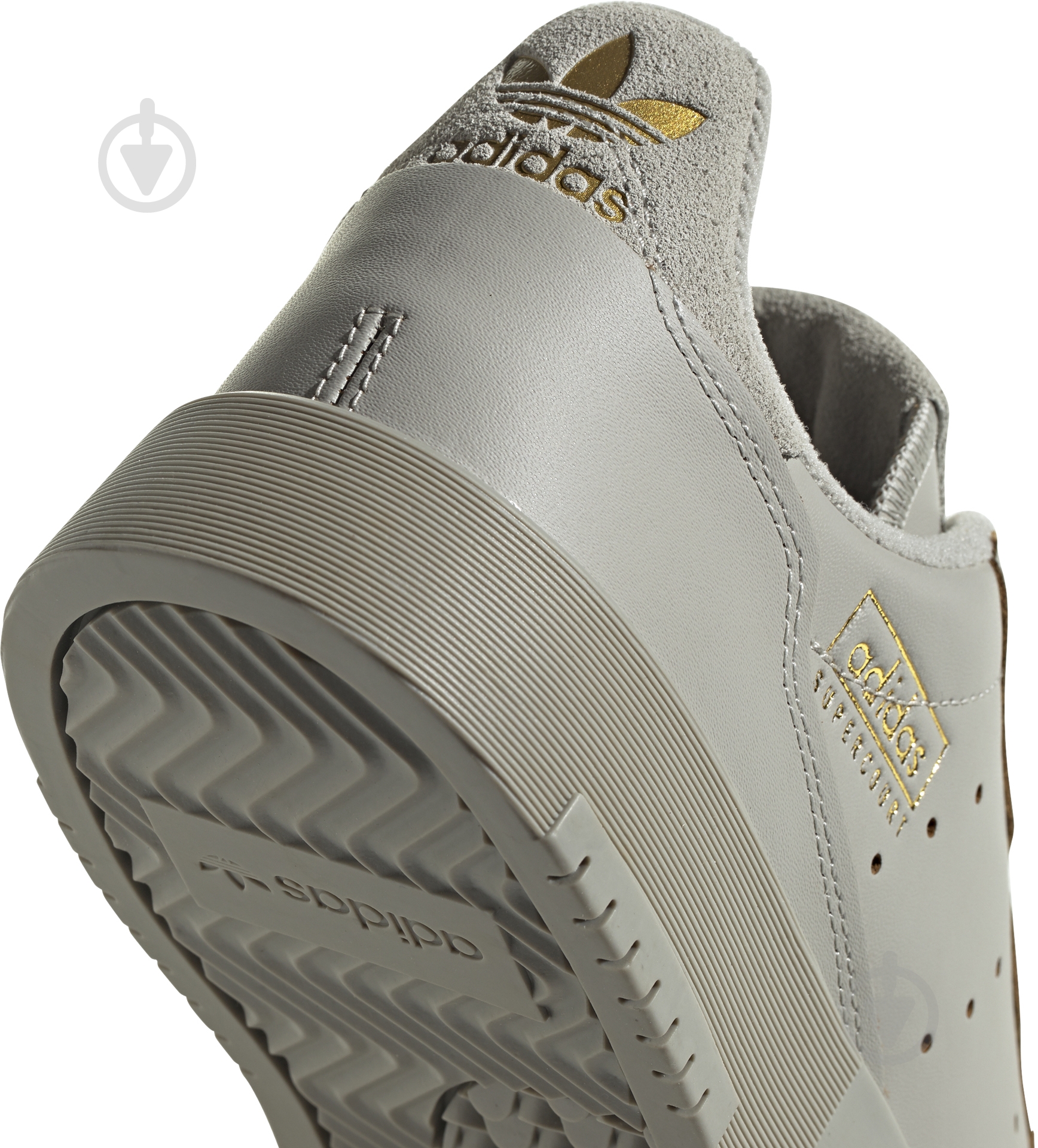 Кроссовки мужские Adidas SUPERCOURT FU9733 р.41 1/3 серые - фото 4 Кроссовки мужские Adidas SUPERCOURT FU9733 р.41 1/3 серые - фото 4