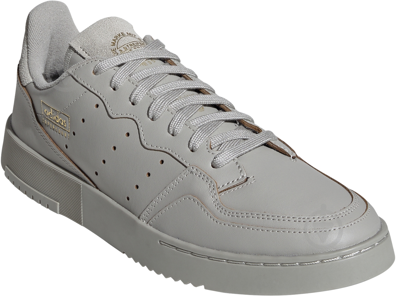 Кроссовки мужские Adidas SUPERCOURT FU9733 р.41 1/3 серые - фото 6 Кроссовки мужские Adidas SUPERCOURT FU9733 р.41 1/3 серые - фото 6
