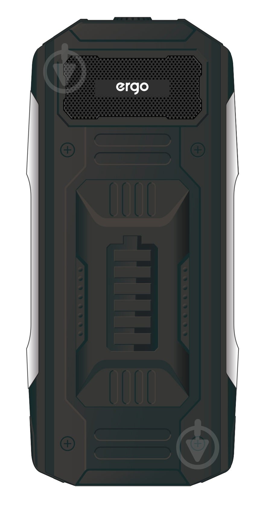Мобільний телефон Ergo E242 Dual Sim black E242 Dual Sim (black) - фото 3