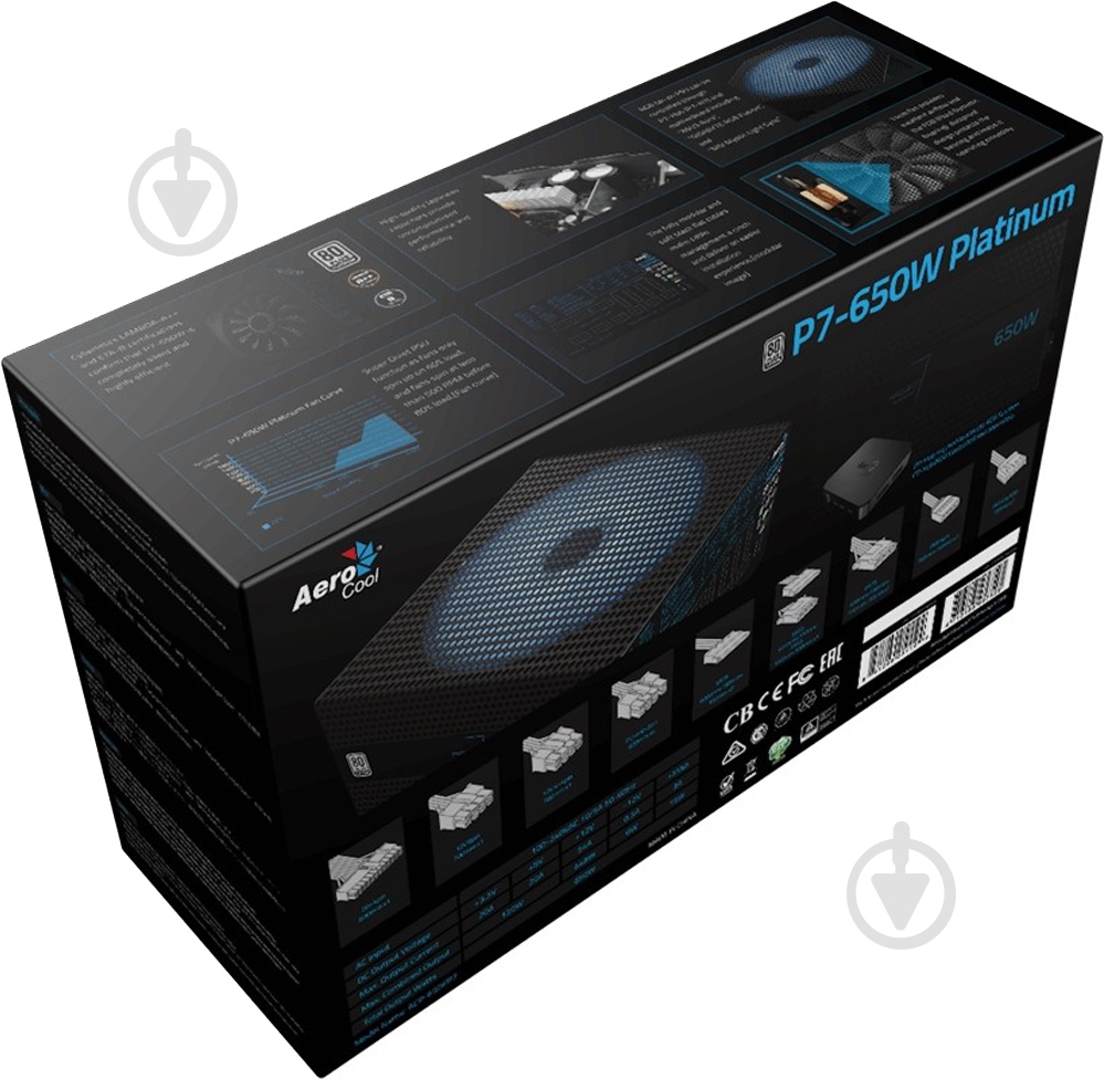 Блок питания AeroCool P7-850 850 Вт - фото 14 Блок питания AeroCool P7-850 850 Вт - фото 14