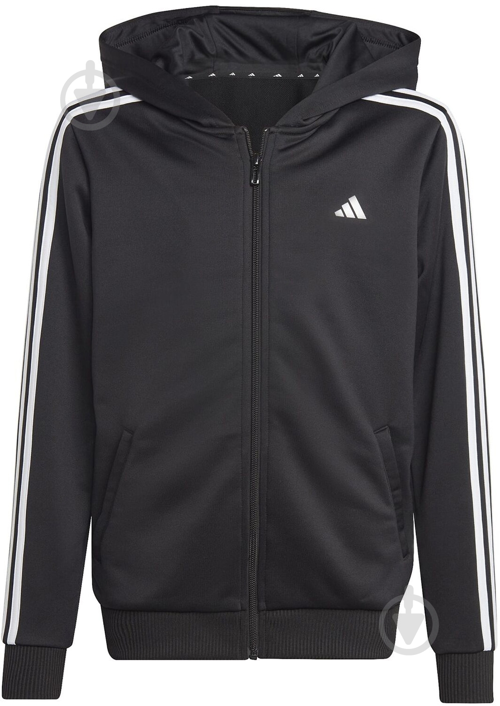 Джемпер Adidas HY1102 р.140 черный - фото 1 Джемпер Adidas HY1102 р.140 черный - фото 1