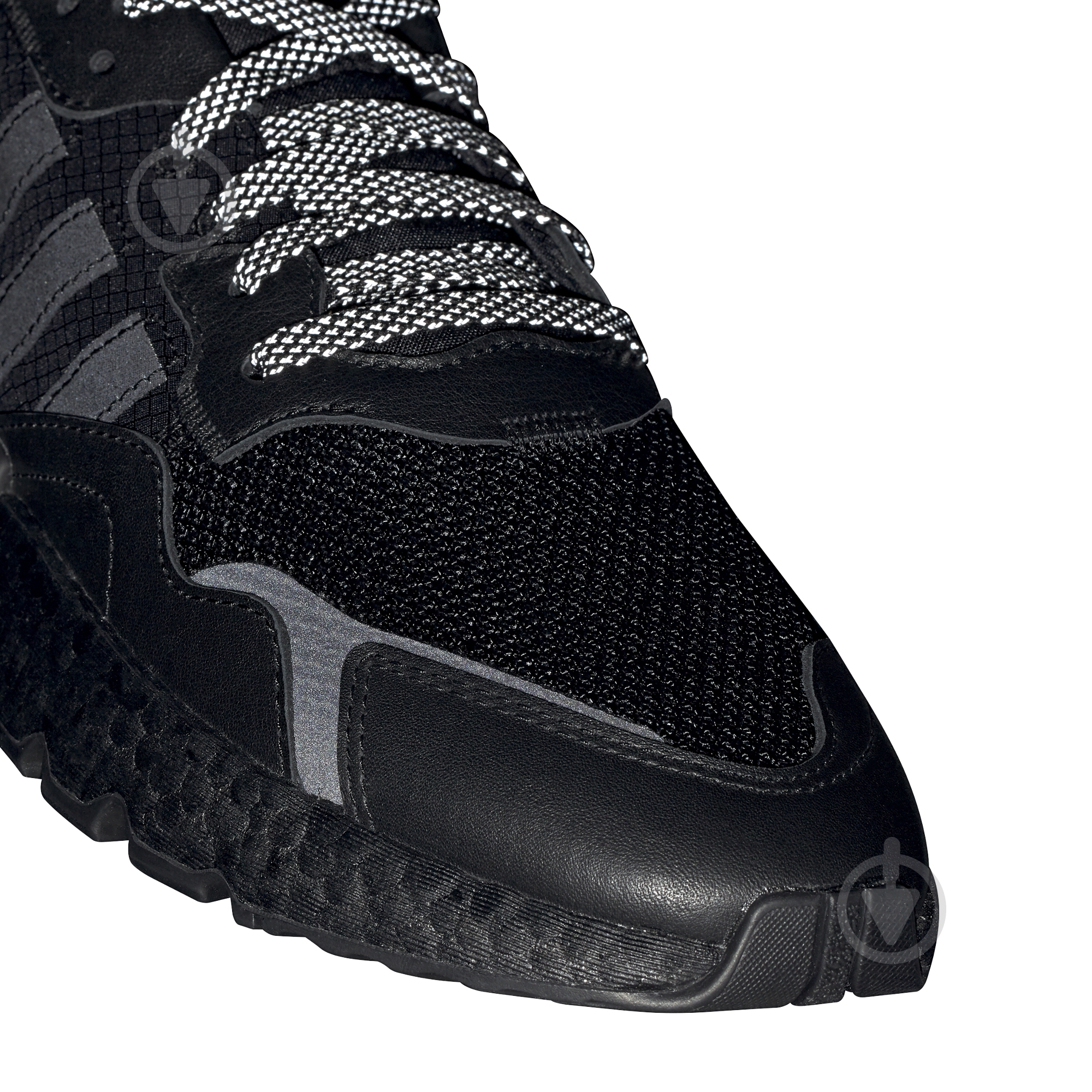 Кроссовки мужские демисезонные Adidas NITE JOGGER FV1277 р.41 1/3 черные - фото 9 Кроссовки мужские демисезонные Adidas NITE JOGGER FV1277 р.41 1/3 черные - фото 9