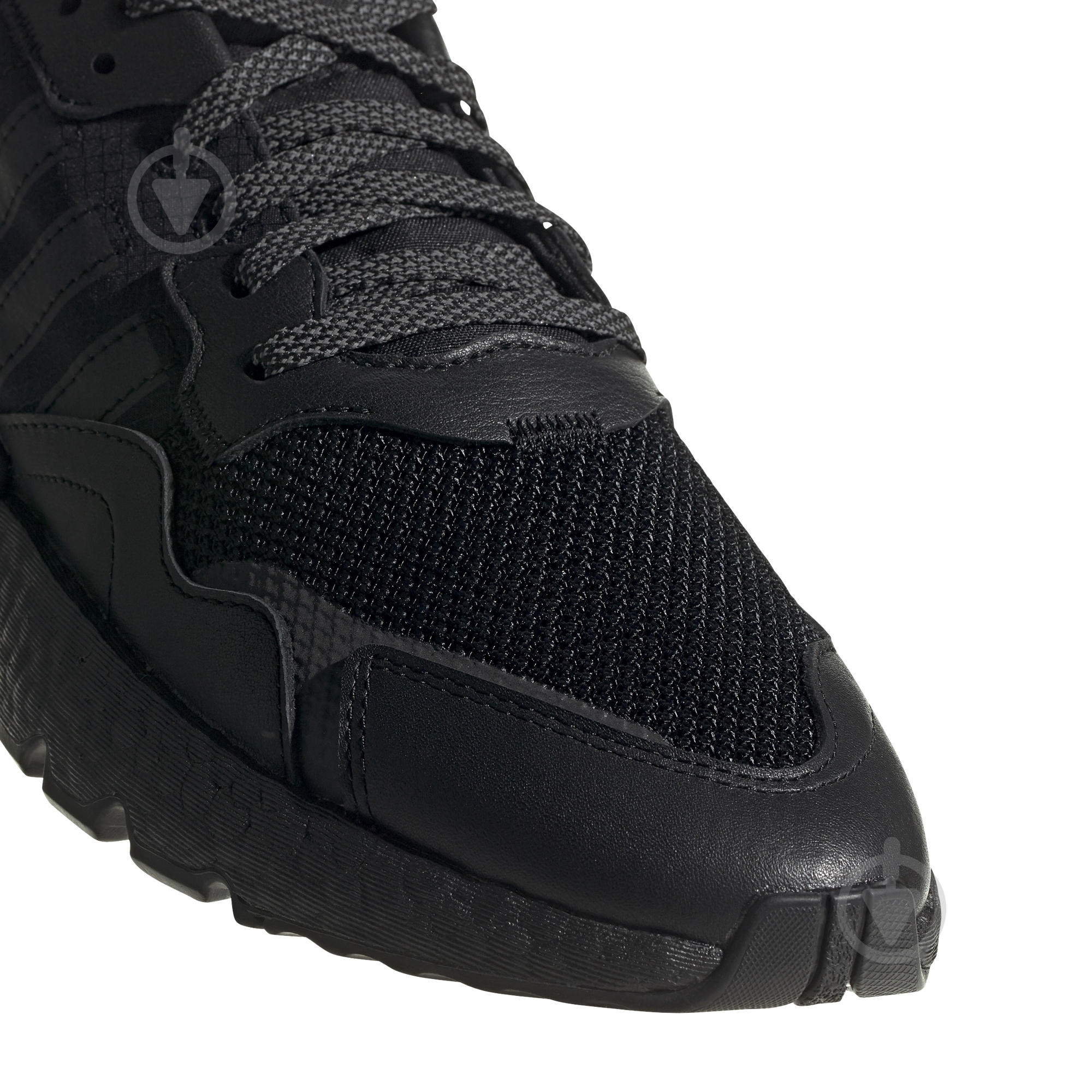 Кроссовки мужские демисезонные Adidas NITE JOGGER FV1277 р.41 1/3 черные - фото 8 Кроссовки мужские демисезонные Adidas NITE JOGGER FV1277 р.41 1/3 черные - фото 8