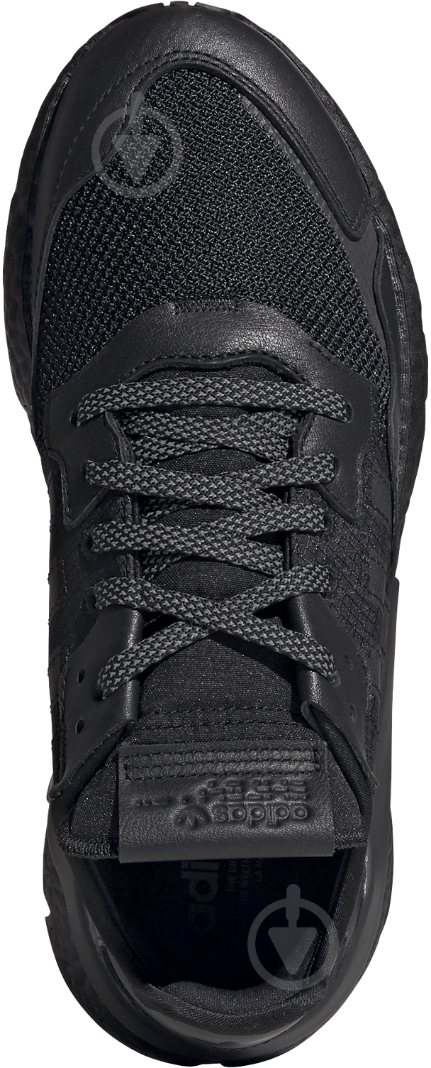 Кроссовки мужские демисезонные Adidas NITE JOGGER FV1277 р.41 1/3 черные - фото 11 Кроссовки мужские демисезонные Adidas NITE JOGGER FV1277 р.41 1/3 черные - фото 11