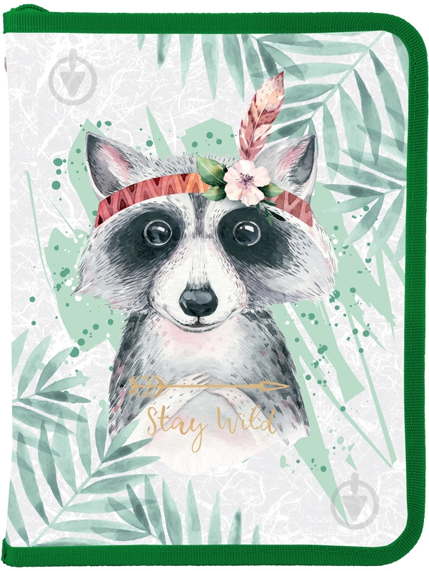 Папка на молнии А5+ Cuties-02 1805-92-a Axent - фото 1 Папка на молнии А5+ Cuties-02 1805-92-a Axent - фото 1