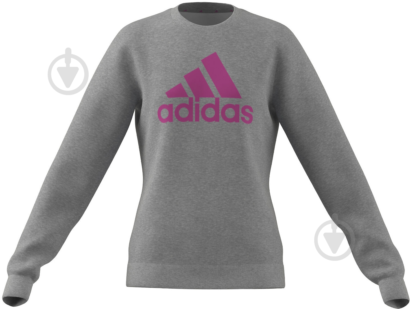 Джемпер Adidas Essentials IC6118 р.152 серый - фото 1