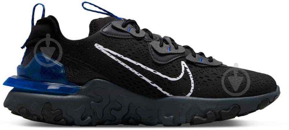 Кроссовки мужские Nike React Vision DV6491-001 р.42,5 черные - фото 2 Кроссовки мужские Nike React Vision DV6491-001 р.42,5 черные - фото 2