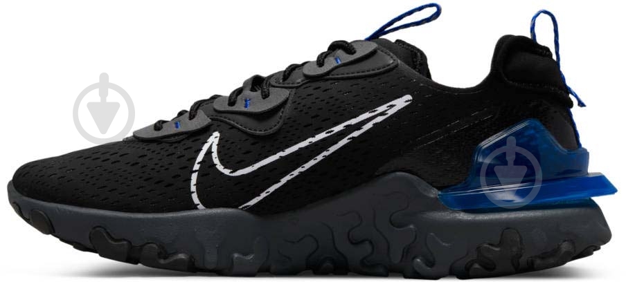Кроссовки мужские Nike React Vision DV6491-001 р.42,5 черные - фото 4 Кроссовки мужские Nike React Vision DV6491-001 р.42,5 черные - фото 4