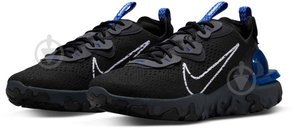 Кроссовки мужские Nike React Vision DV6491-001 р.42,5 черные - фото 5 Кроссовки мужские Nike React Vision DV6491-001 р.42,5 черные - фото 5