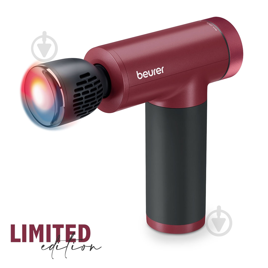 Масажер фасціальний Beurer MG 195 HOT & COLD RIPE CHERRY - фото 2 Масажер фасціальний Beurer MG 195 HOT & COLD RIPE CHERRY - фото 2