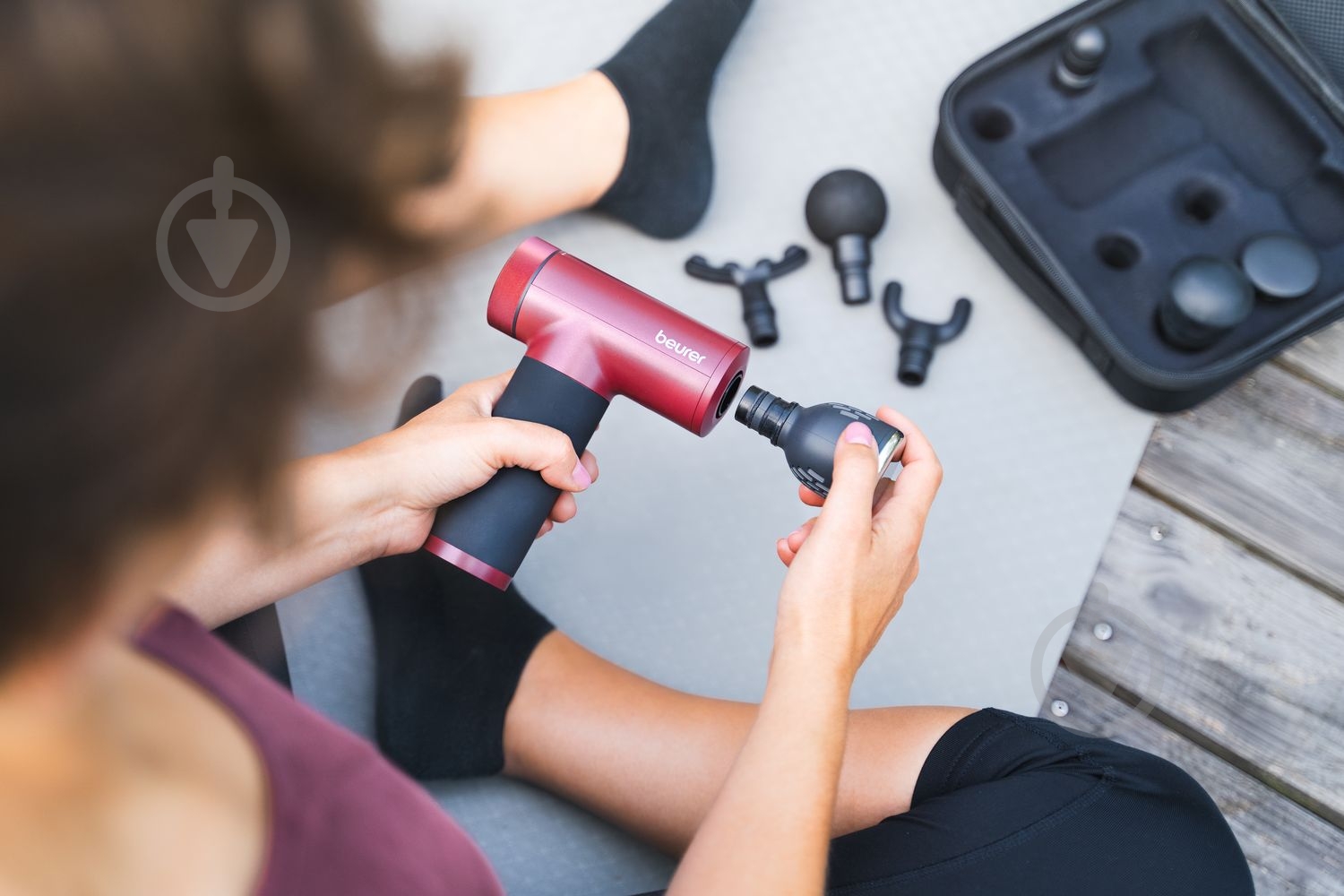 Масажер фасціальний Beurer MG 195 HOT & COLD RIPE CHERRY - фото 10 Масажер фасціальний Beurer MG 195 HOT & COLD RIPE CHERRY - фото 10