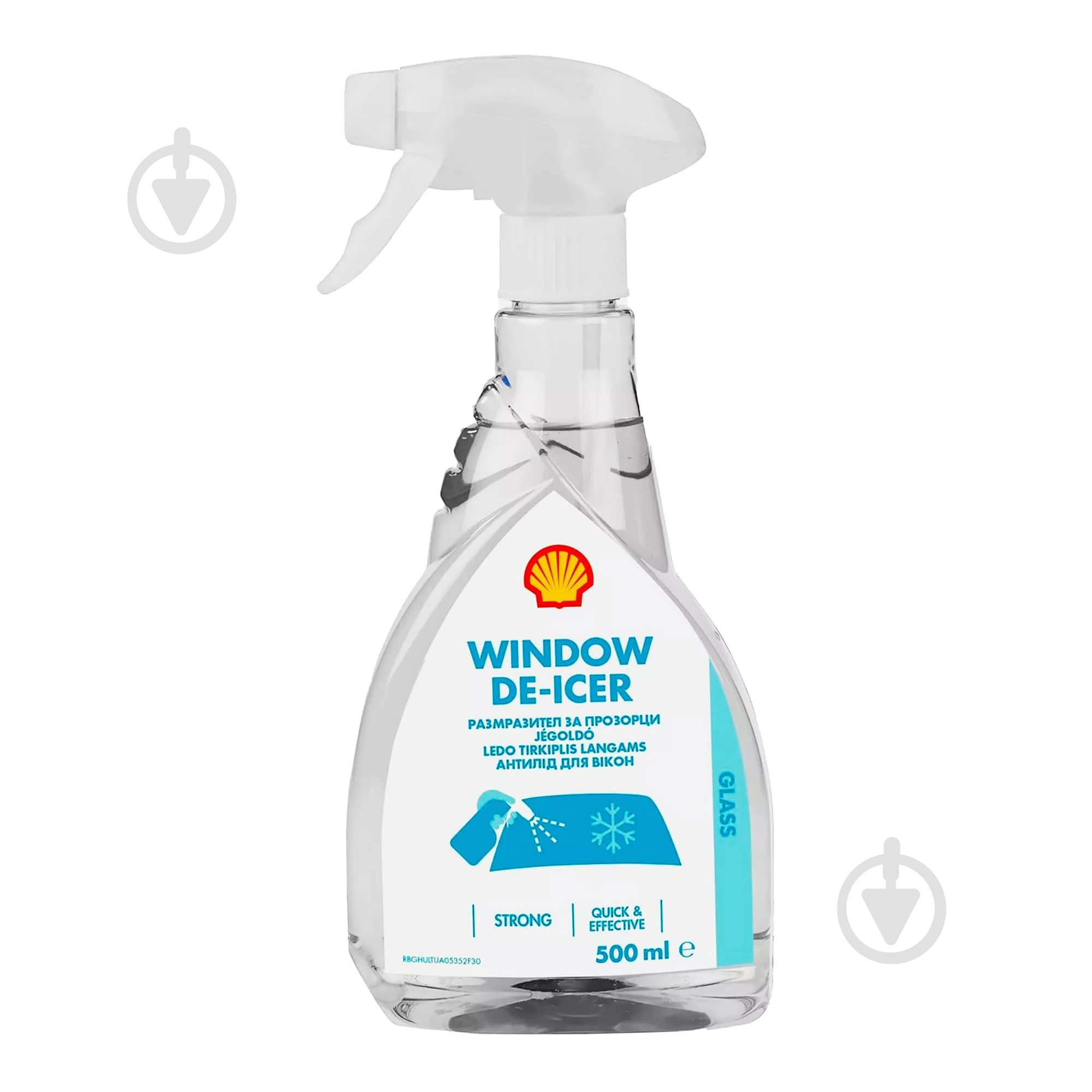 Размораживатель стекла SHELL Window De-icer Strong 500 мл - фото 1