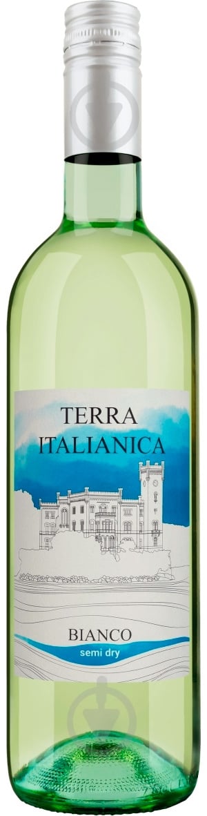 Вино Terra Italianica Bianco полусухое белое 0,75 л - фото 1 Вино Terra Italianica Bianco полусухое белое 0,75 л - фото 1
