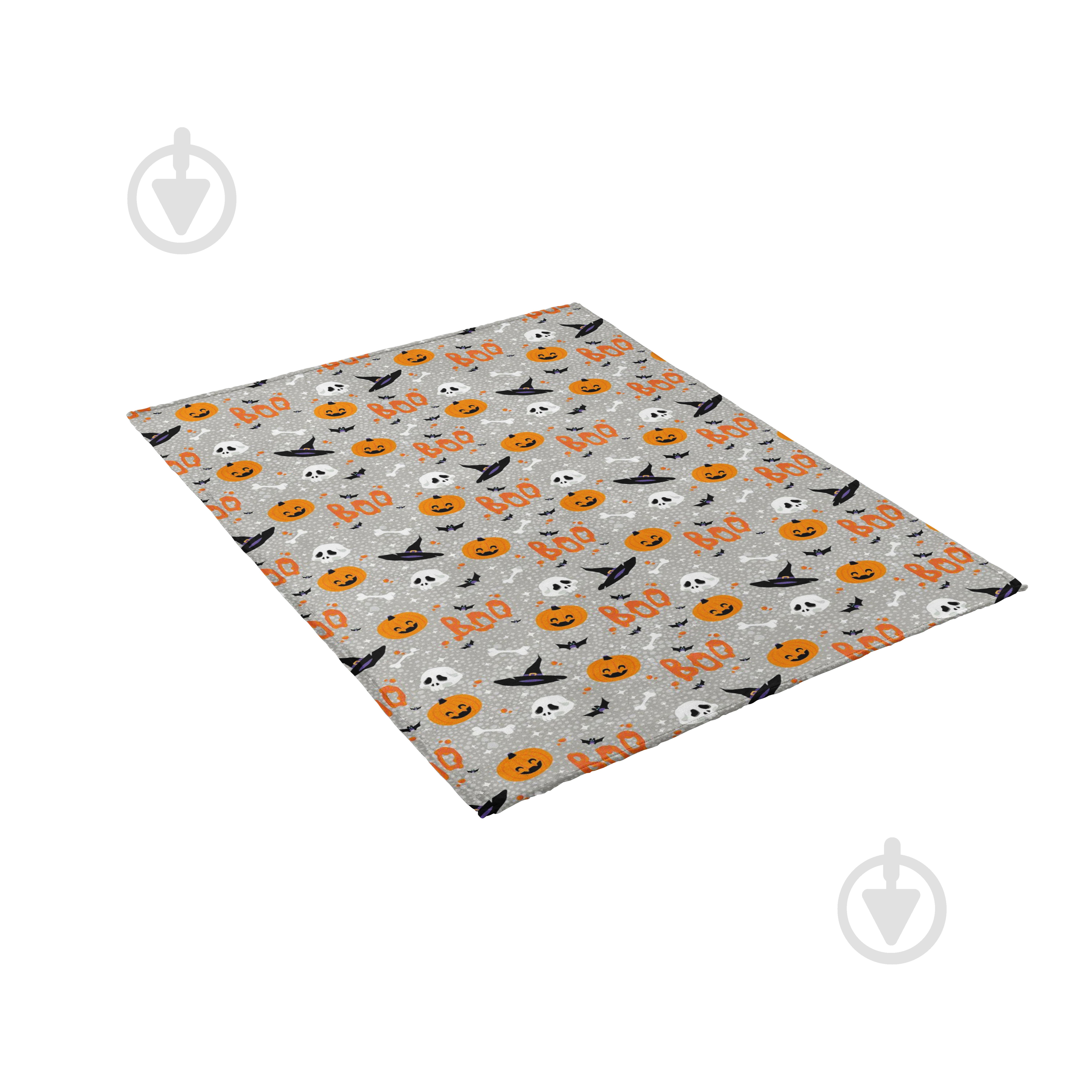 Плед Halloween Ghost New 160x200 см мультиколор La Nuit - фото 2