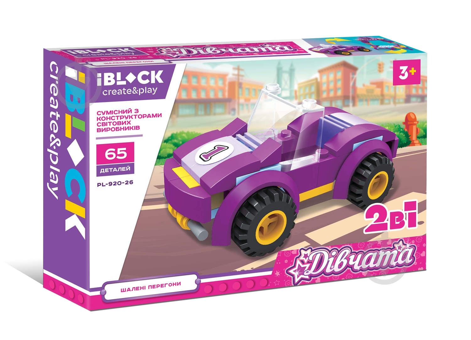 Конструктор Iblock Девочки, 6 видов в ассортименте PL-920-26 - фото 7