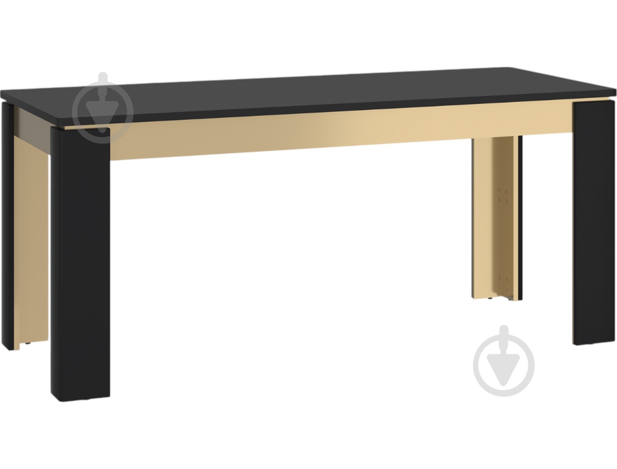 Стол обеденный Meble Wojcik Norica 1600(2000)x900x756мм черный матовый/черный матовый - фото 1 Стол обеденный Meble Wojcik Norica 1600(2000)x900x756мм черный матовый/черный матовый - фото 1