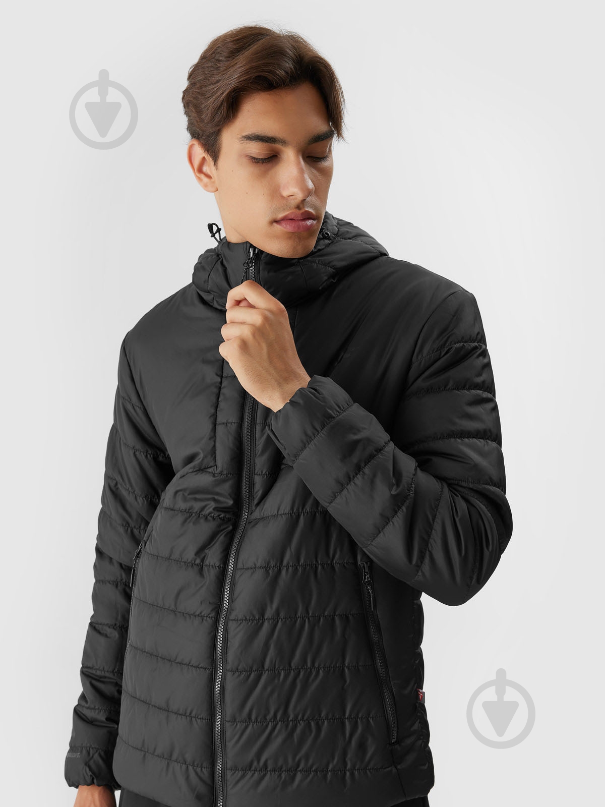 Пуховик мужской 4F DOWN JACKET M245 4FAW23TDJAM245-20S р.L черный - фото 3 Пуховик мужской 4F DOWN JACKET M245 4FAW23TDJAM245-20S р.L черный - фото 3