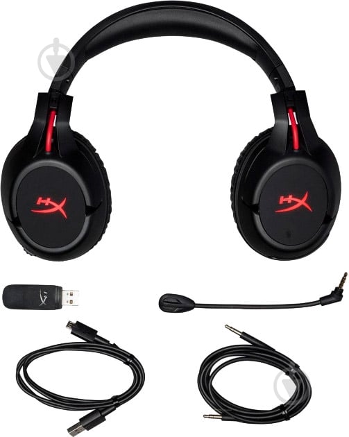 Наушники HyperX Cloud Flight WL black - фото 3
