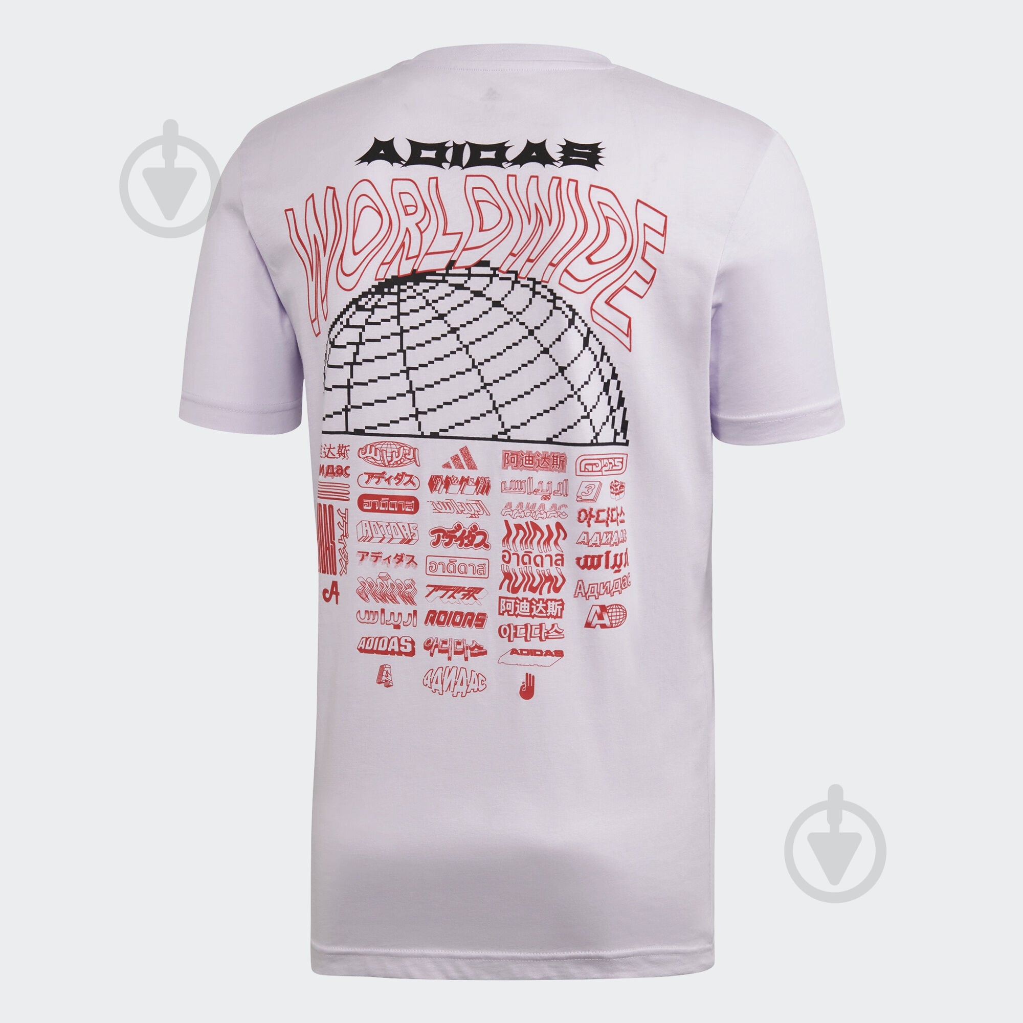 Футболка Adidas PACK Multi Hit FN1729 р.M фиолетовый - фото 2