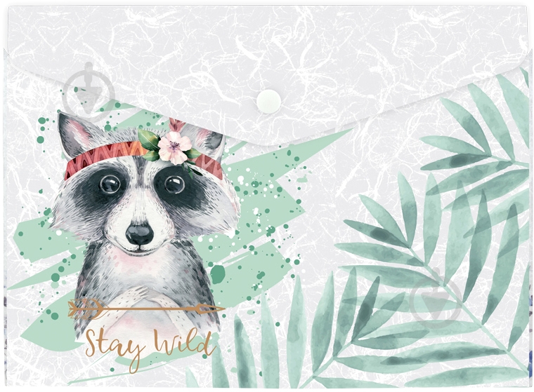 Папка-конверт А5+ Cuties-02 1496-92-a Axent - фото 1 Папка-конверт А5+ Cuties-02 1496-92-a Axent - фото 1