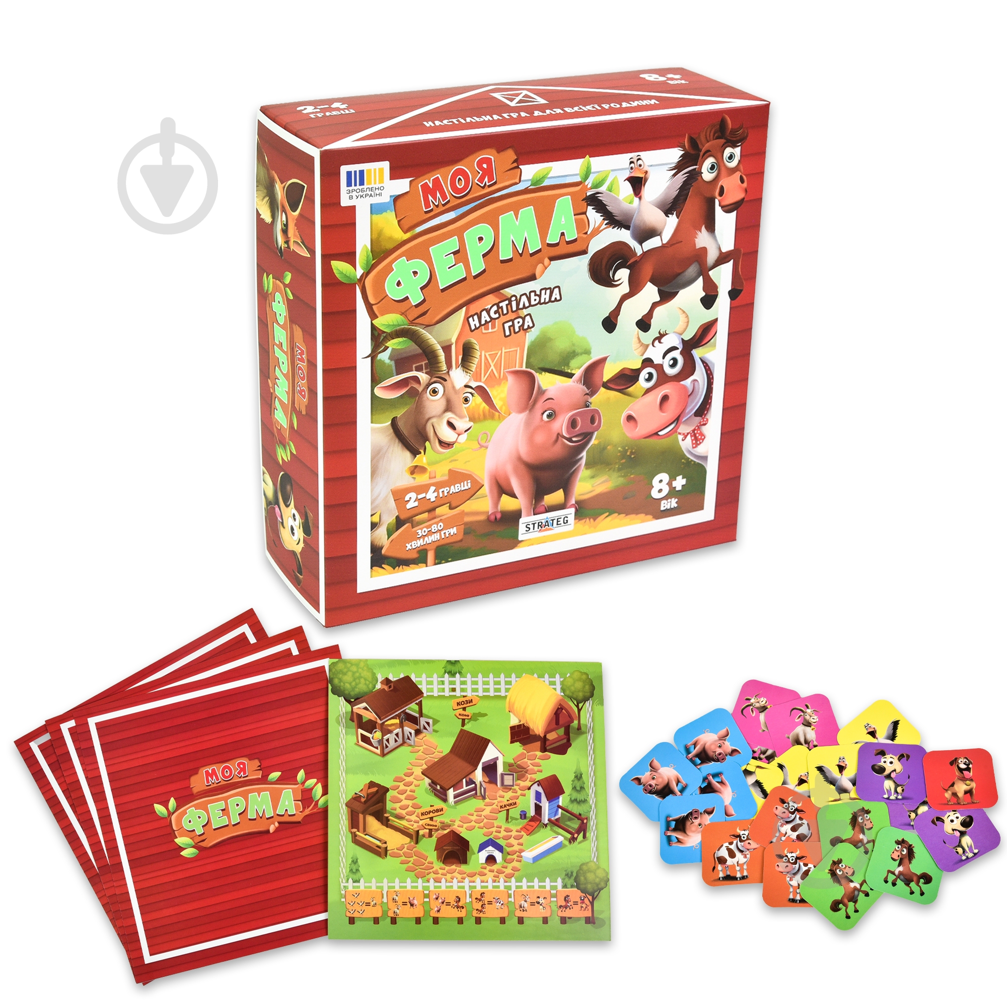 Игра настольная Strateg Моя ферма 30435 - фото 3