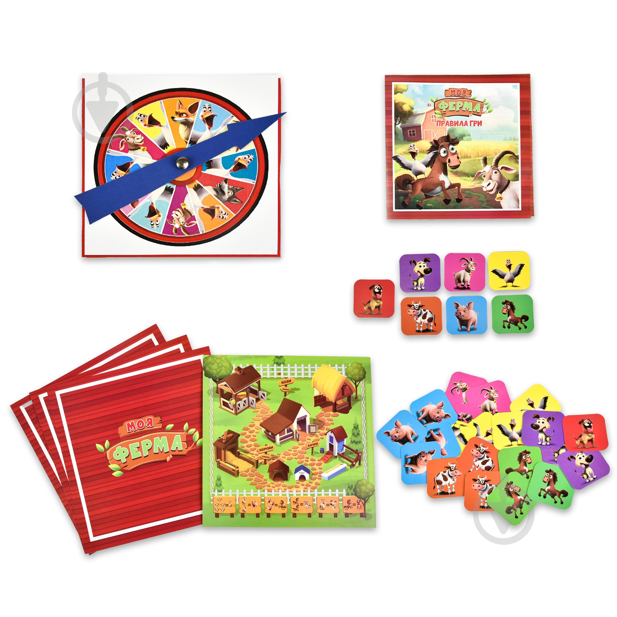 Игра настольная Strateg Моя ферма 30435 - фото 2