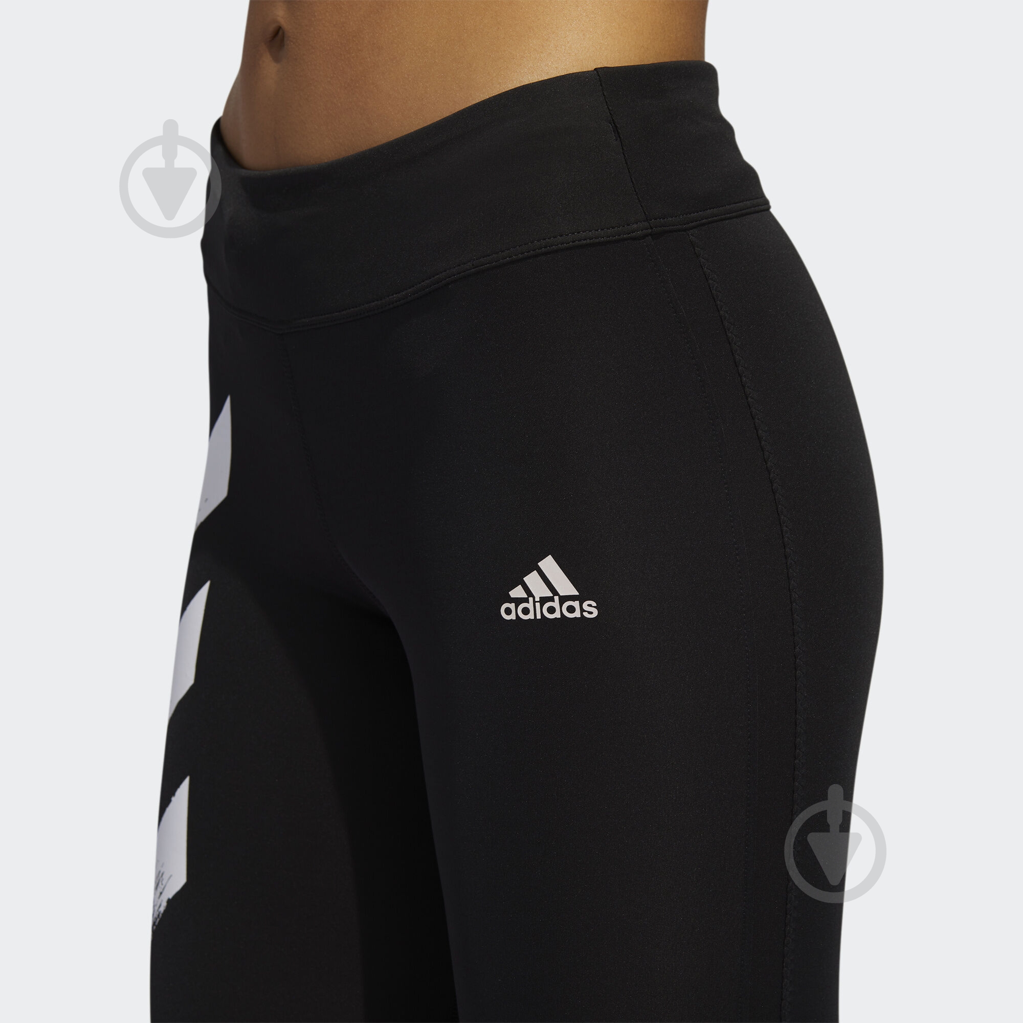 Лосины Adidas OWN THE RUN TGT FP7539 р.M черный - фото 7