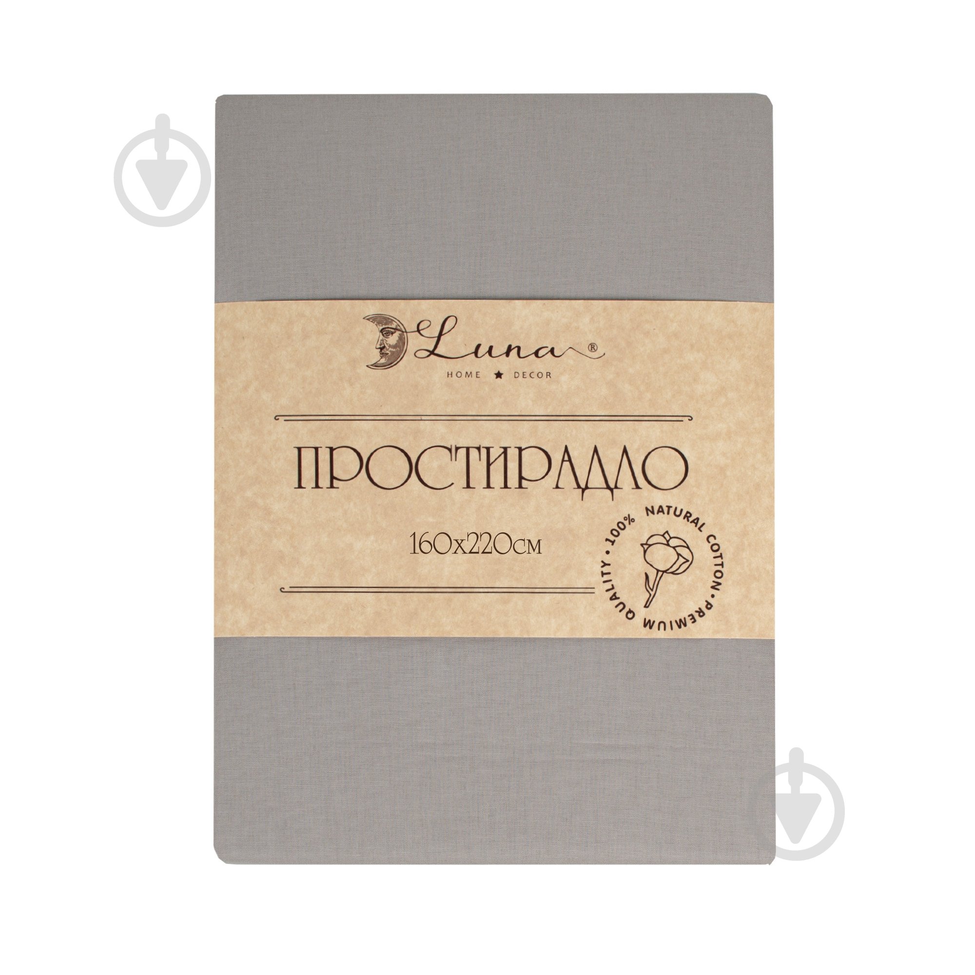 Простынь Моно 160x220 см мокко - фото 1 Простынь Моно 160x220 см мокко - фото 1