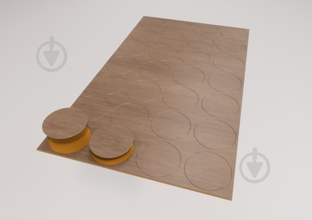 Заглушка самоклеящаяся Foldecor 14 мм дуб сонома 25 шт. F065 - фото 3 Заглушка самоклеящаяся Foldecor 14 мм дуб сонома 25 шт. F065 - фото 3