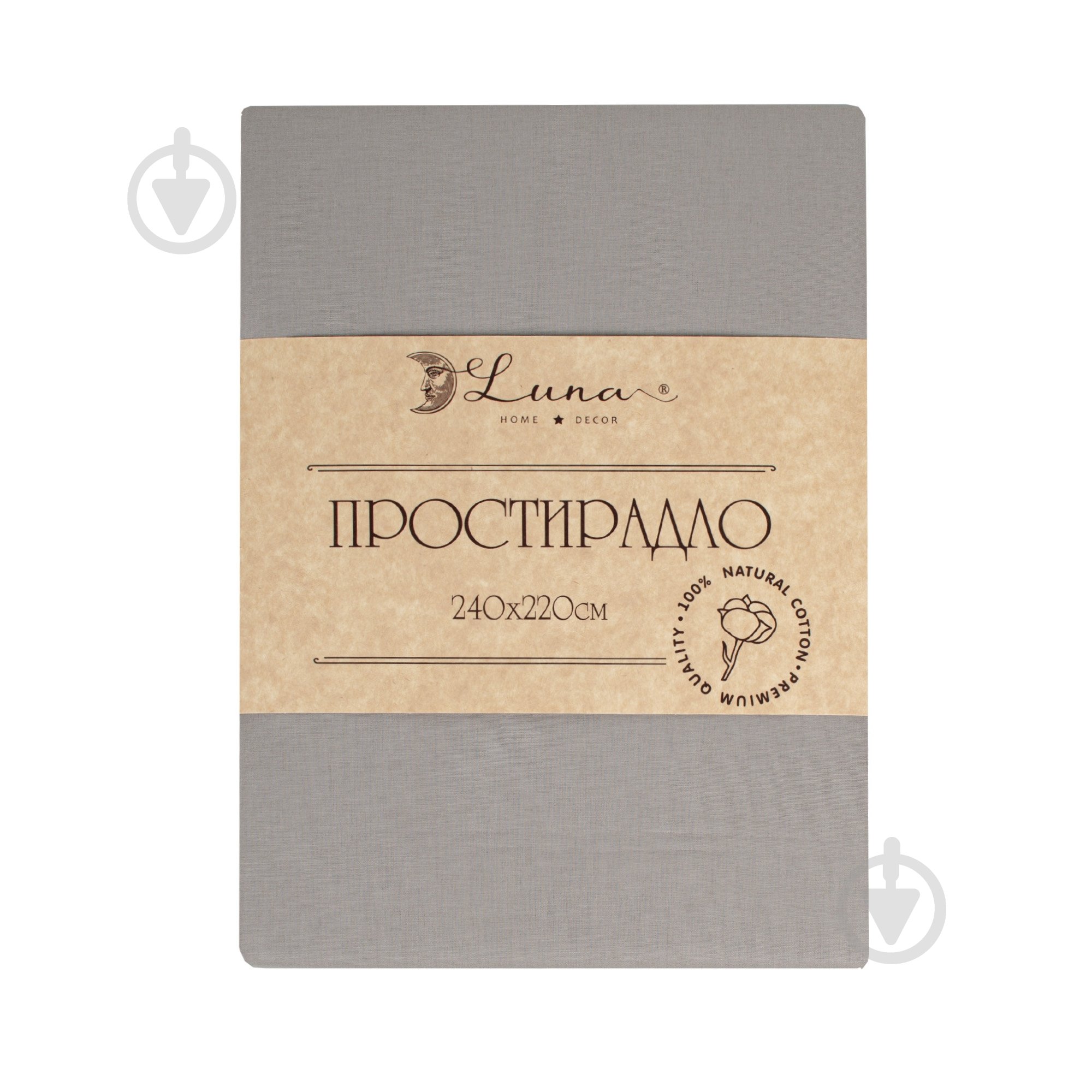 Простынь Моно 240x220 см мокко - фото 1 Простынь Моно 240x220 см мокко - фото 1