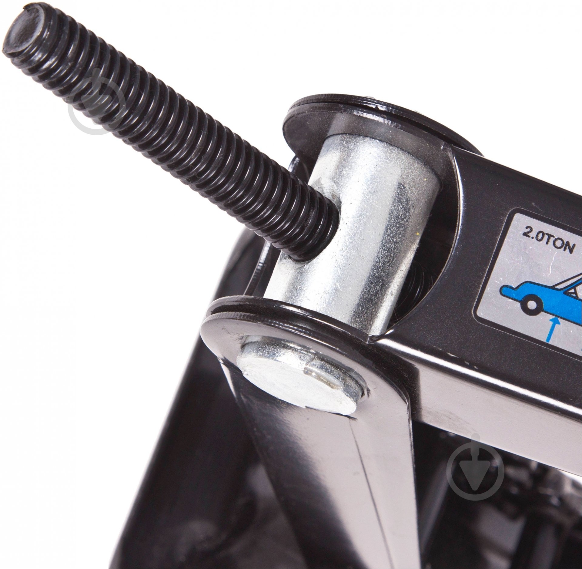 Домкрат механічний ромбічний Vitol гумовий упор DB-1132T 2 т - фото 13