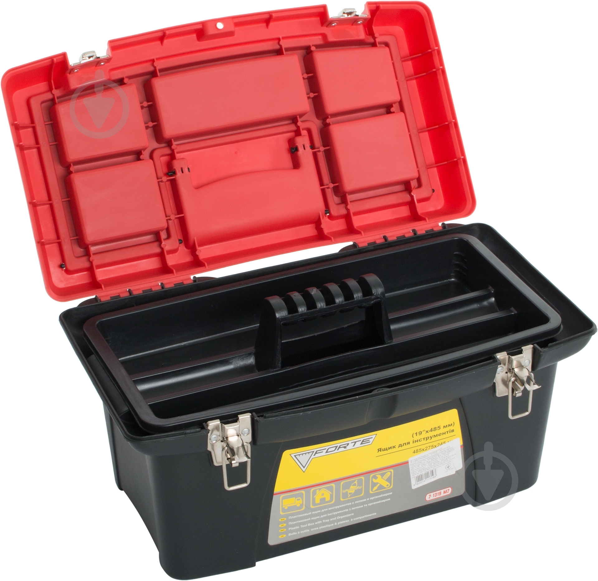 Ящик для ручного инструмента Forte 19" 1319 М2 - фото 3