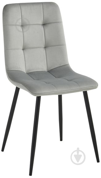 Стілець Fly FS1 Light Grey-39 світло-сірий / чорний - фото 1