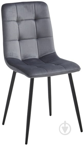 Стул Fly FS1 Grey-40 серый / черный - фото 1