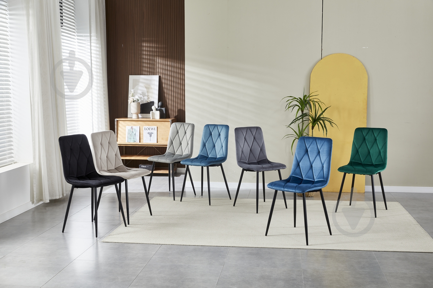 Стул Fly FS2 Black-50 черный / черный - фото 7