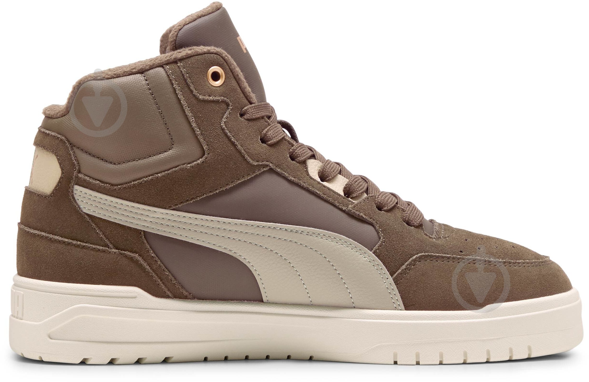 Ботинки Puma Shuffle Downtown Mid WTR 40259904 р.40 коричневый - фото 2 Ботинки Puma Shuffle Downtown Mid WTR 40259904 р.40 коричневый - фото 2