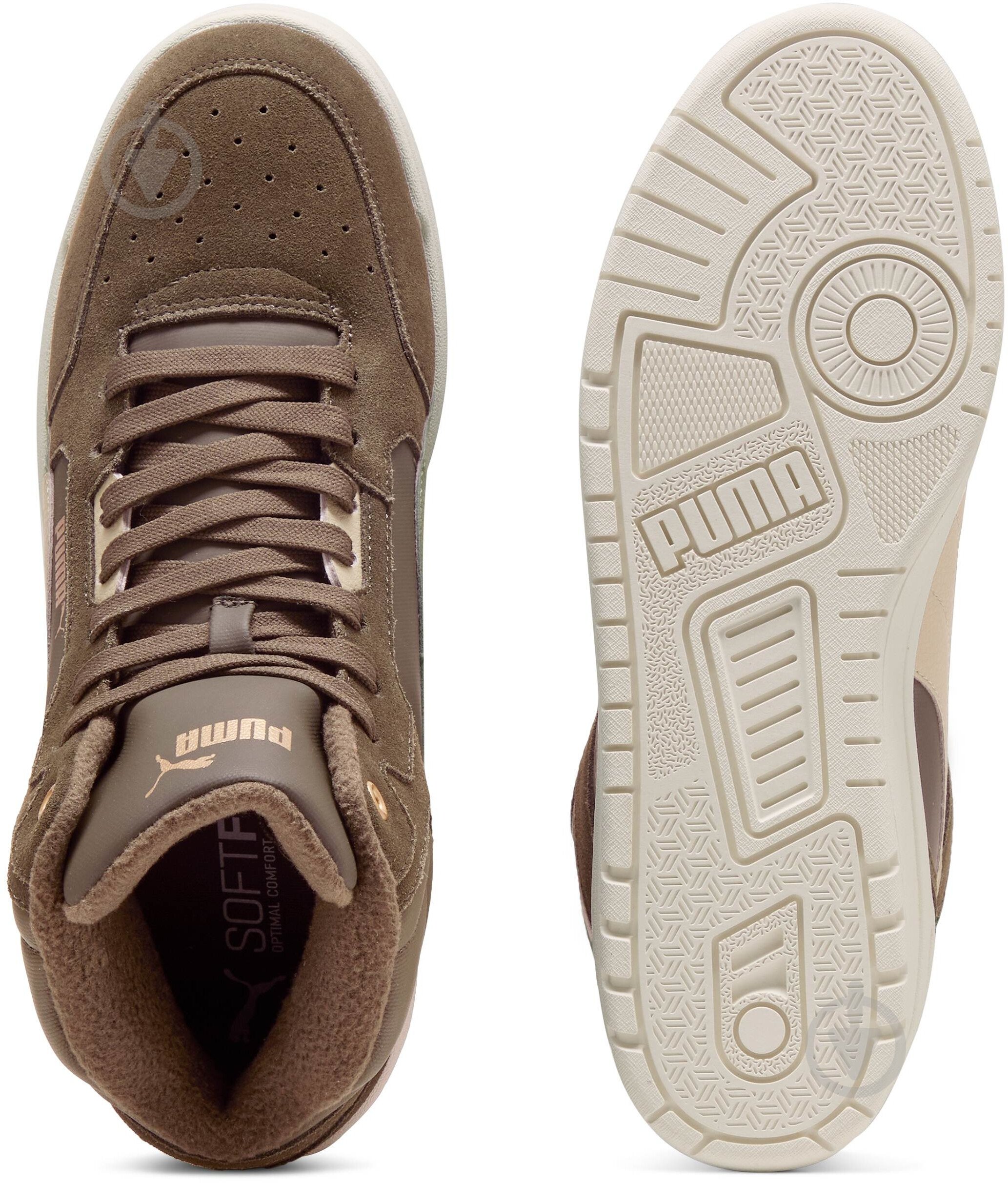 Ботинки Puma Shuffle Downtown Mid WTR 40259904 р.40 коричневый - фото 6 Ботинки Puma Shuffle Downtown Mid WTR 40259904 р.40 коричневый - фото 6