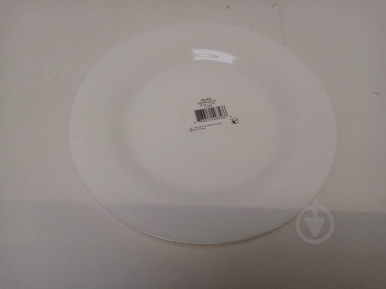 УЦЕНКА! Тарелка обеденная OLAX 25 СМ L1354 LUMINARC (УЦ №51) - фото 3