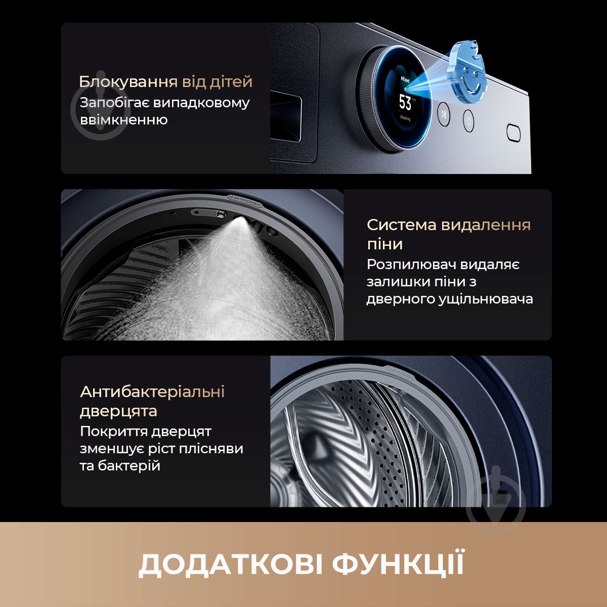 Пральна машина DREAME L9 (DWF11L90TA) - фото 2 Пральна машина DREAME L9 (DWF11L90TA) - фото 2