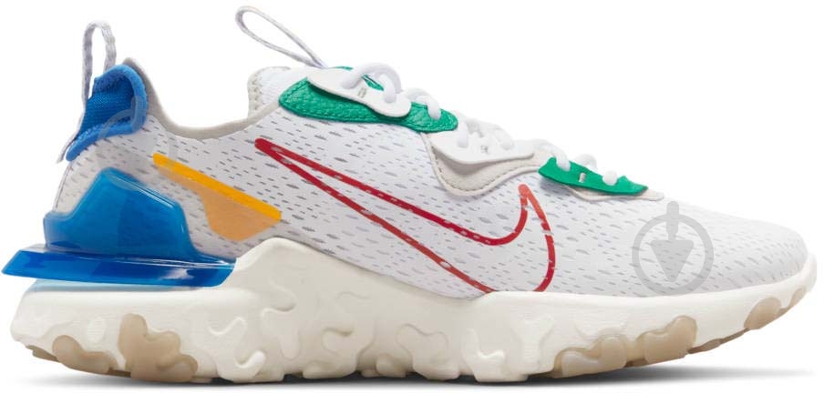 Кроссовки мужские Nike React Vision DV3500-100 р.47,5 разноцветные - фото 2