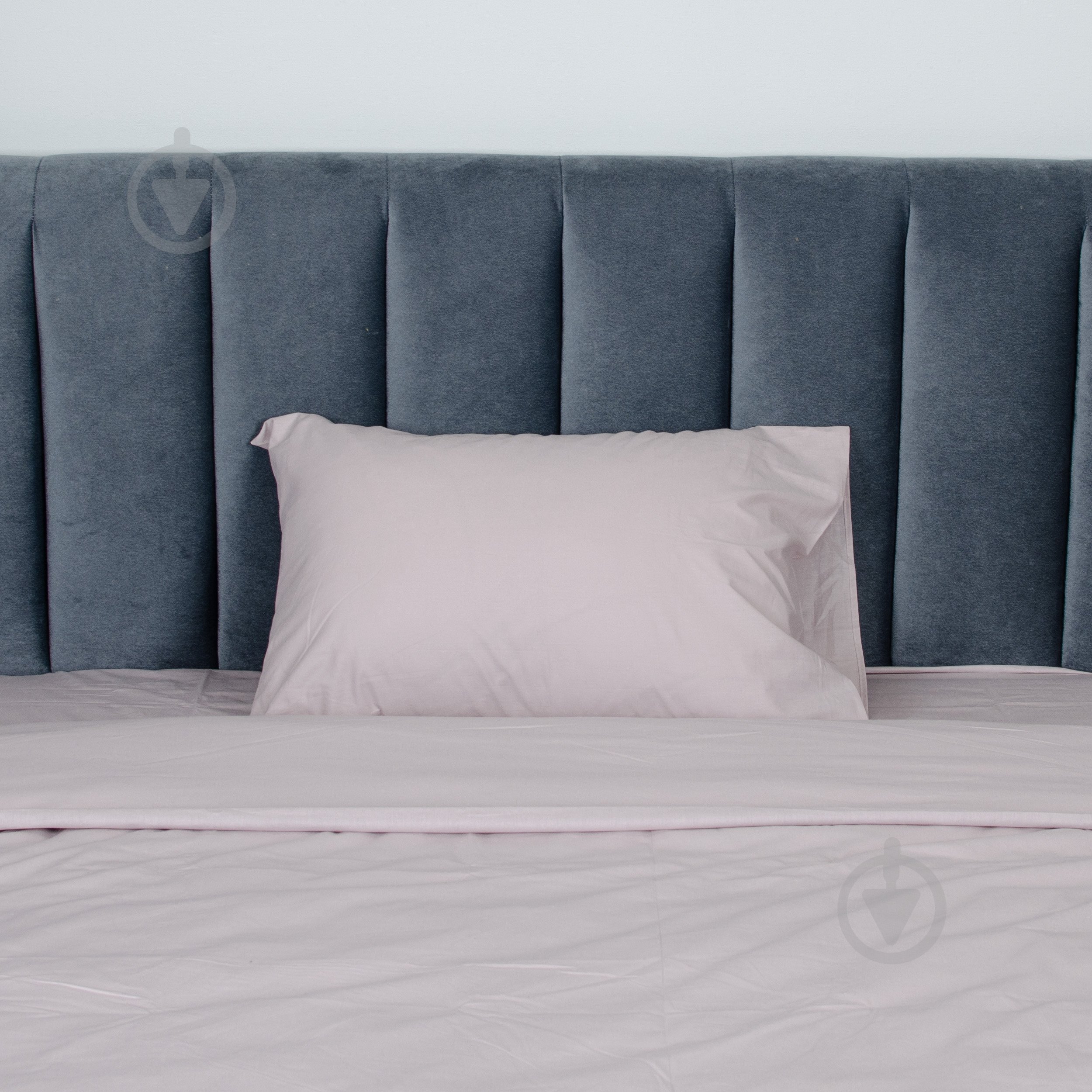 Простынь Моно поплин 220x240 см пудровый - фото 6