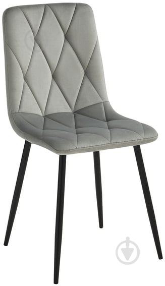Стул Fly FS2 Light Grey-39 светло-серый / черный - фото 1