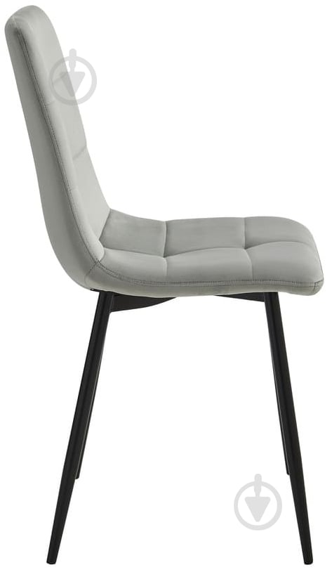 Стул Fly FS14 светло-серый / черный - фото 3